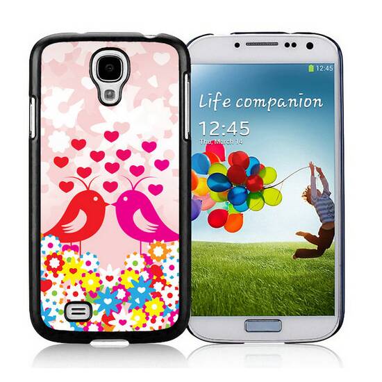 Valentine Birds Samsung Galaxy S4 9500 Cases DHS | Women - Click Image to Close